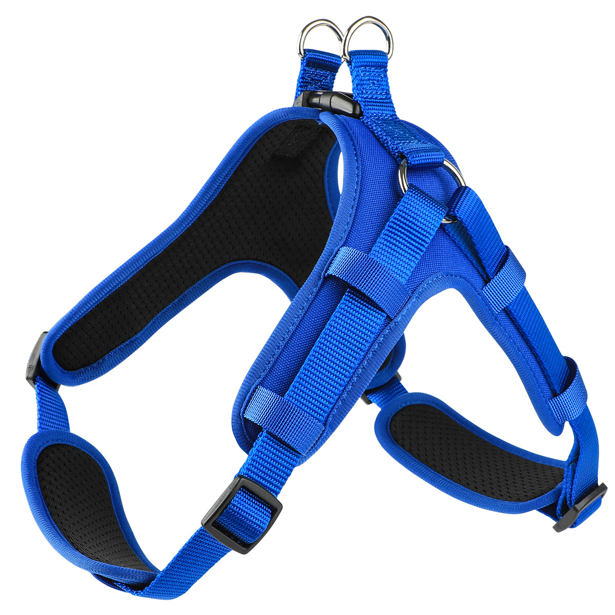 PetsUp Service Dog Harness, Chest Body Belt for Dogs (60-75CM Girth), Blue