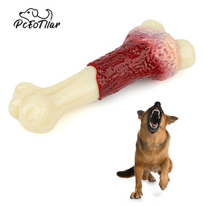PcEoTllar Tough Bone Dog Chew Toy for Aggressive Super Chewers Large Breed Medium Small Dog Long Lasting Indestructible Dog Toys