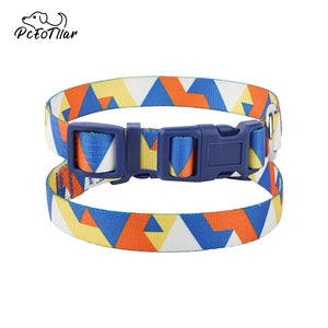 PcEoTllar Dog Collar Patterned Comfort Nylon Collar for Small Dogs, All Breeds