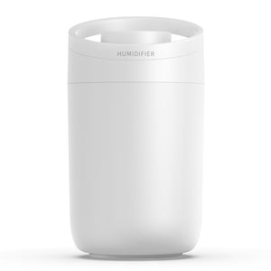 Humidifiers, PcEoTllar Top Fill Cool Mist Humidifiers with Handle & Auto Shut Off for Bedroom Baby Room (2.5L, White)